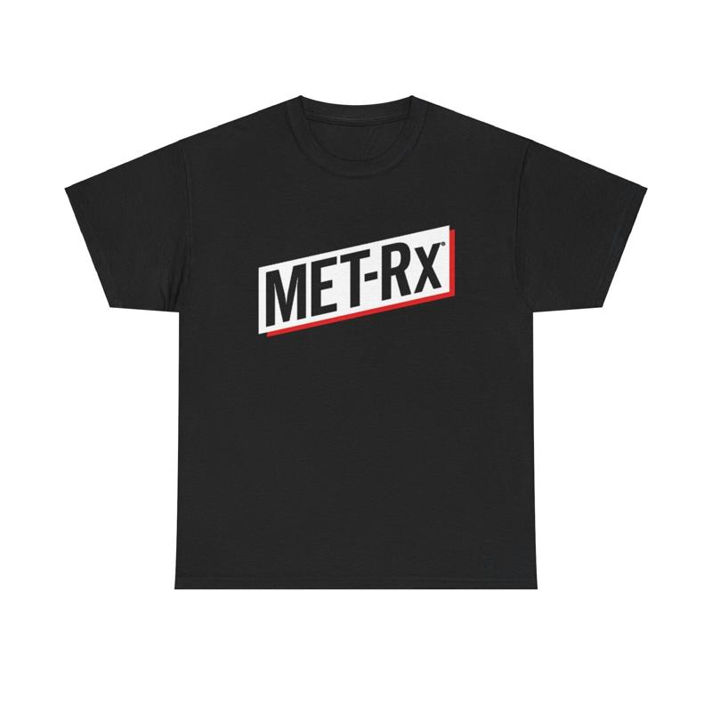 Nutrition Fitness Supplements - Met Rx Gráfico Camiseta musculação esporte