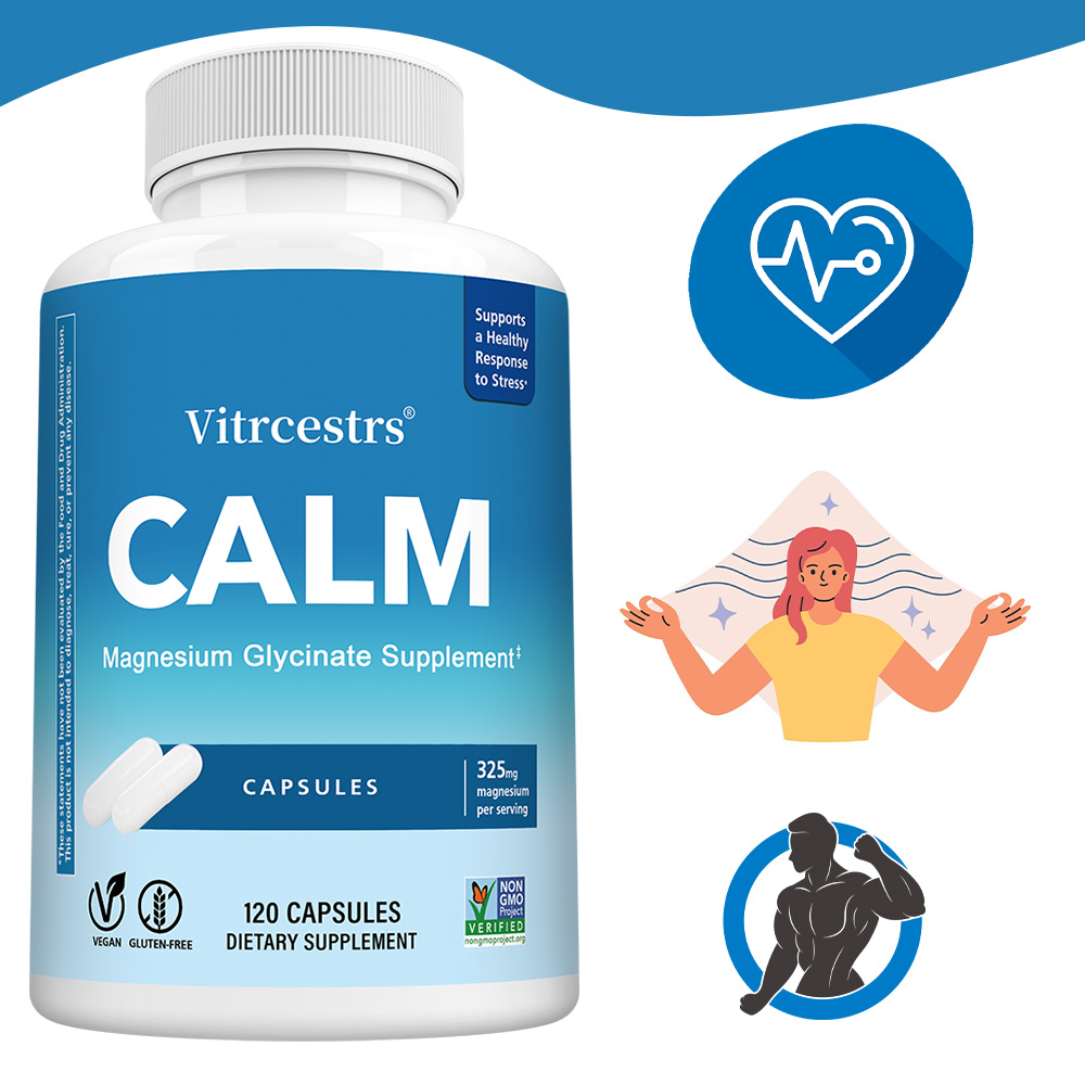 Magnesium Glycinate Capsule - Glicinato de Magnésio - Forma de