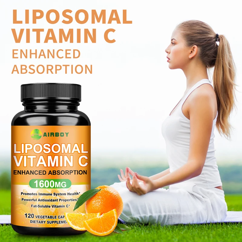 Zinc Supplement 50Mg - Vitamina C lipossomal 1600mg - promove