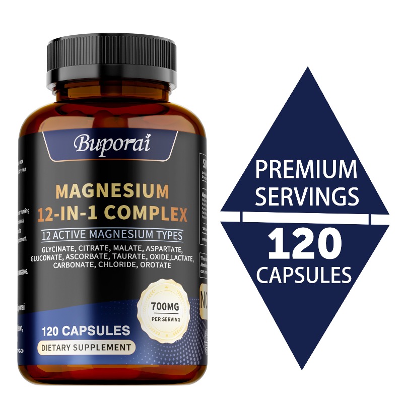 Magnesium Glycinate Capsule - Complexo de Magnésio - Relaxamento, Melhora