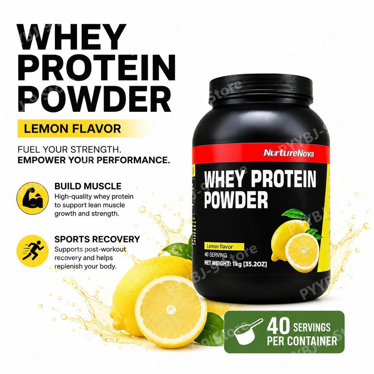 Nutrition For Fitness And Sports - Pó de Proteína Whey NurtureNova Sabor