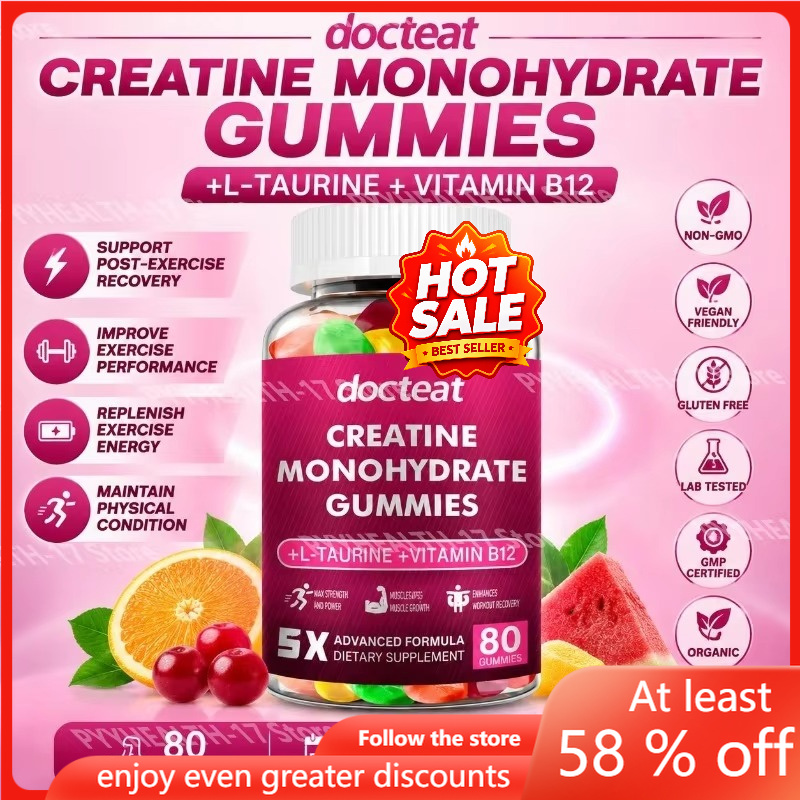 Multivitamin Gummy Adult - Gomas de Creatina Monohidratada com L-Taurina