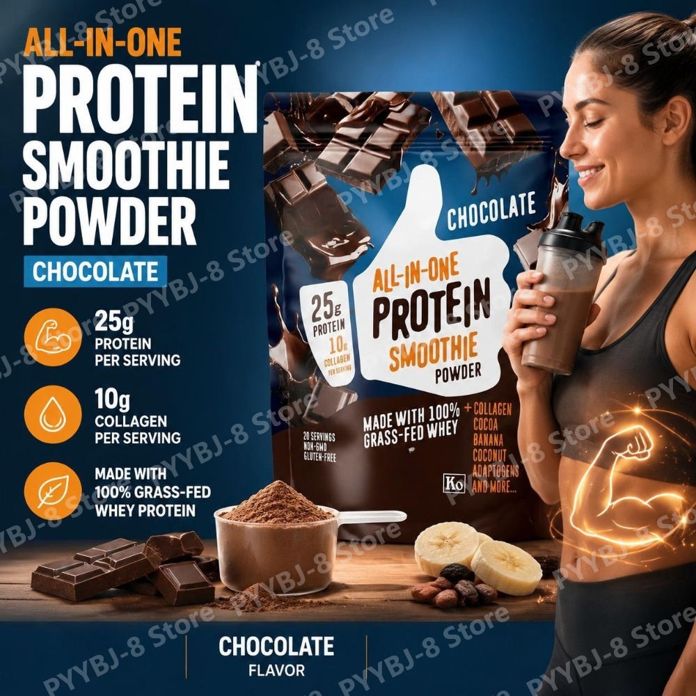 Nutrition For Fitness And Sports - Pó de Proteína Tudo-em-Um, 25g de