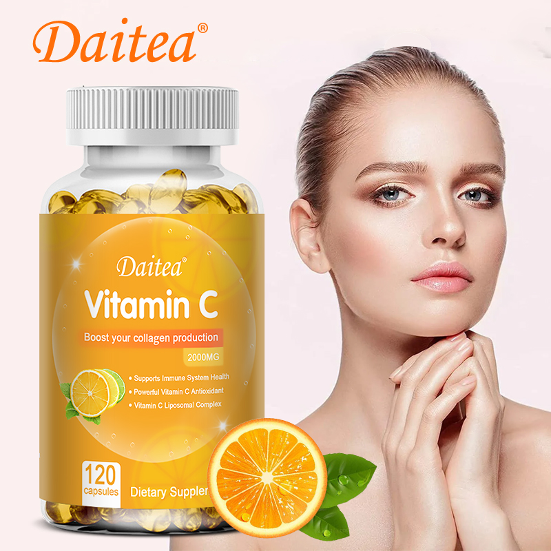 Zinc Supplement 50Mg - Cápsulas de vitamina C 2000 Mg