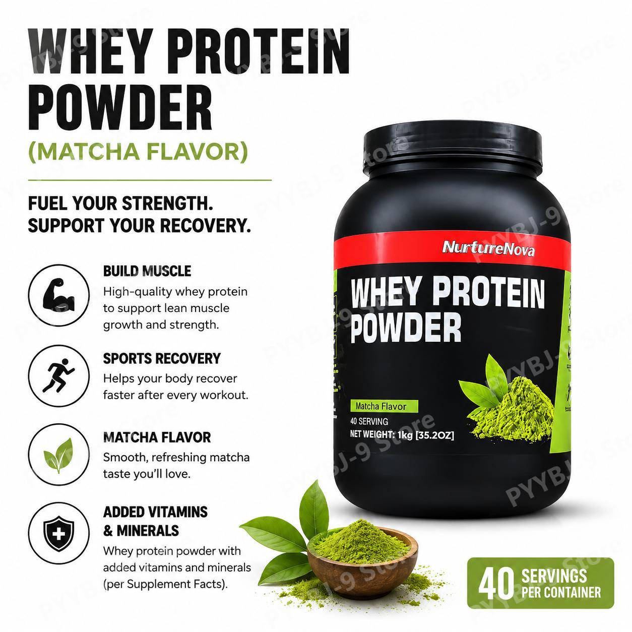 Pó de Proteína Whey NurtureNov - Nutrition For Fitness And Sports avaliação e preço