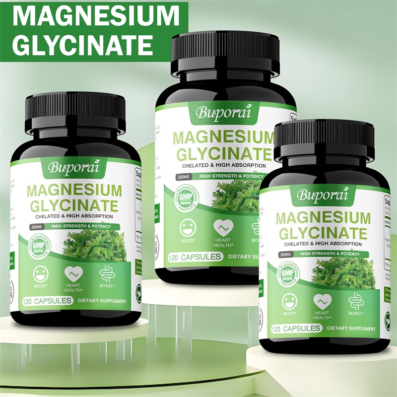 Glicinar de magnésio - ajuda a - Magnesium Glycinate Capsule avaliação e preço