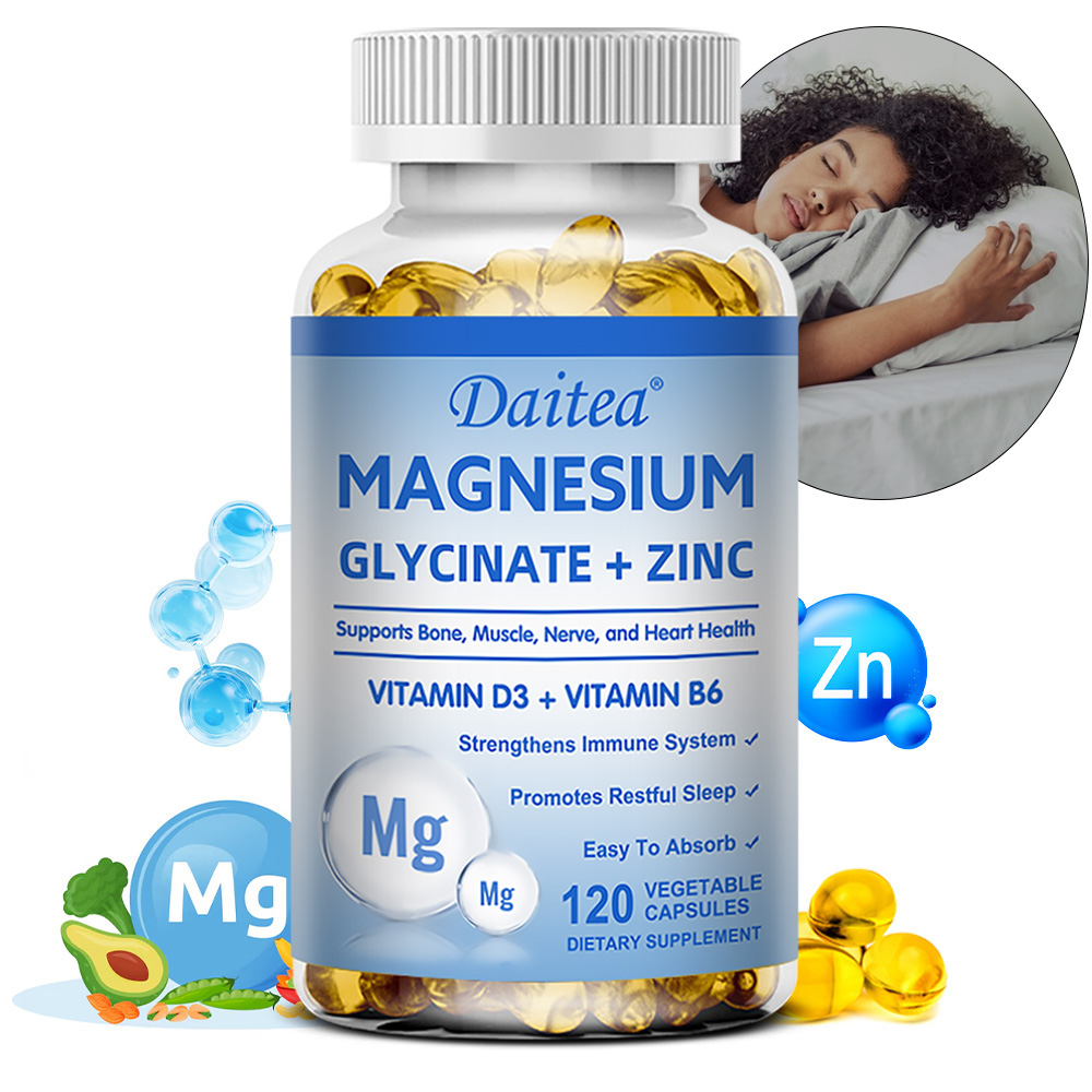 Glicinato de Magnésio + Zinco  - Magnesium Glycinate Capsule avaliação e preço