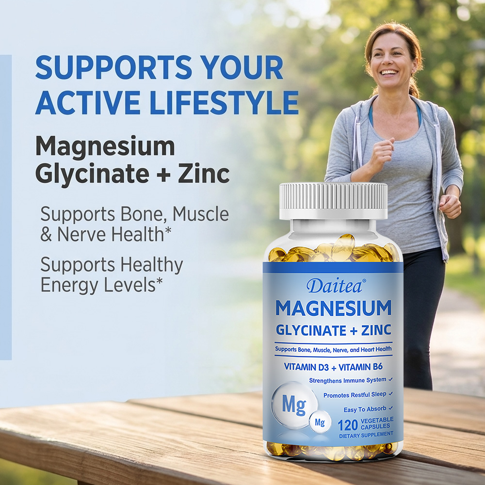 Glicinato de Magnésio + Zinco  - Magnesium Glycinate Capsule avaliação e preço