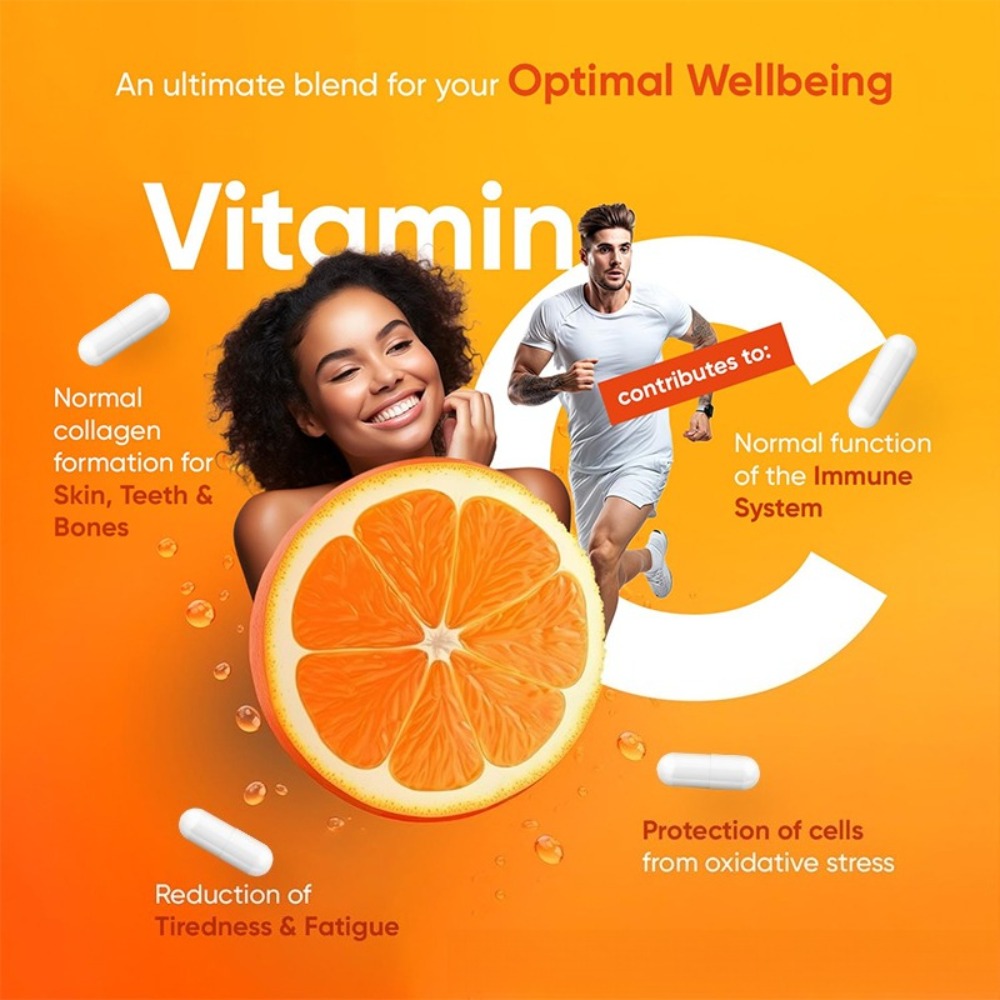 Cápsulas de Vitamina C 1000mg  - Zinc Supplement 50Mg avaliação e preço