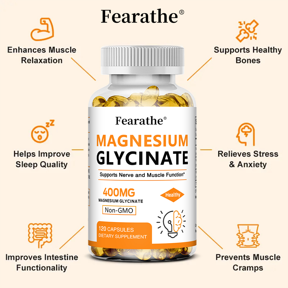 Cápsulas de Glicinato de Magné - Magnesium Glycinate Capsule avaliação e preço