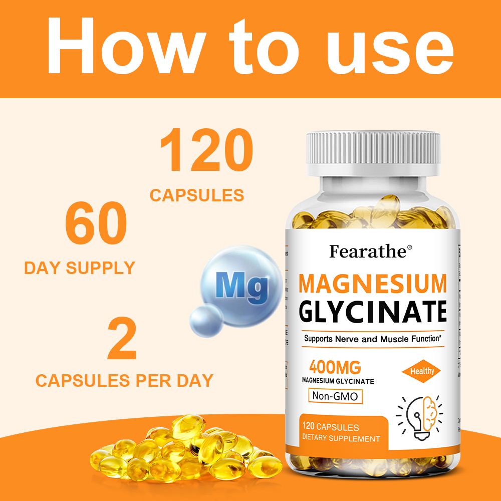 Cápsulas de Glicinato de Magné - Magnesium Glycinate Capsule avaliação e preço