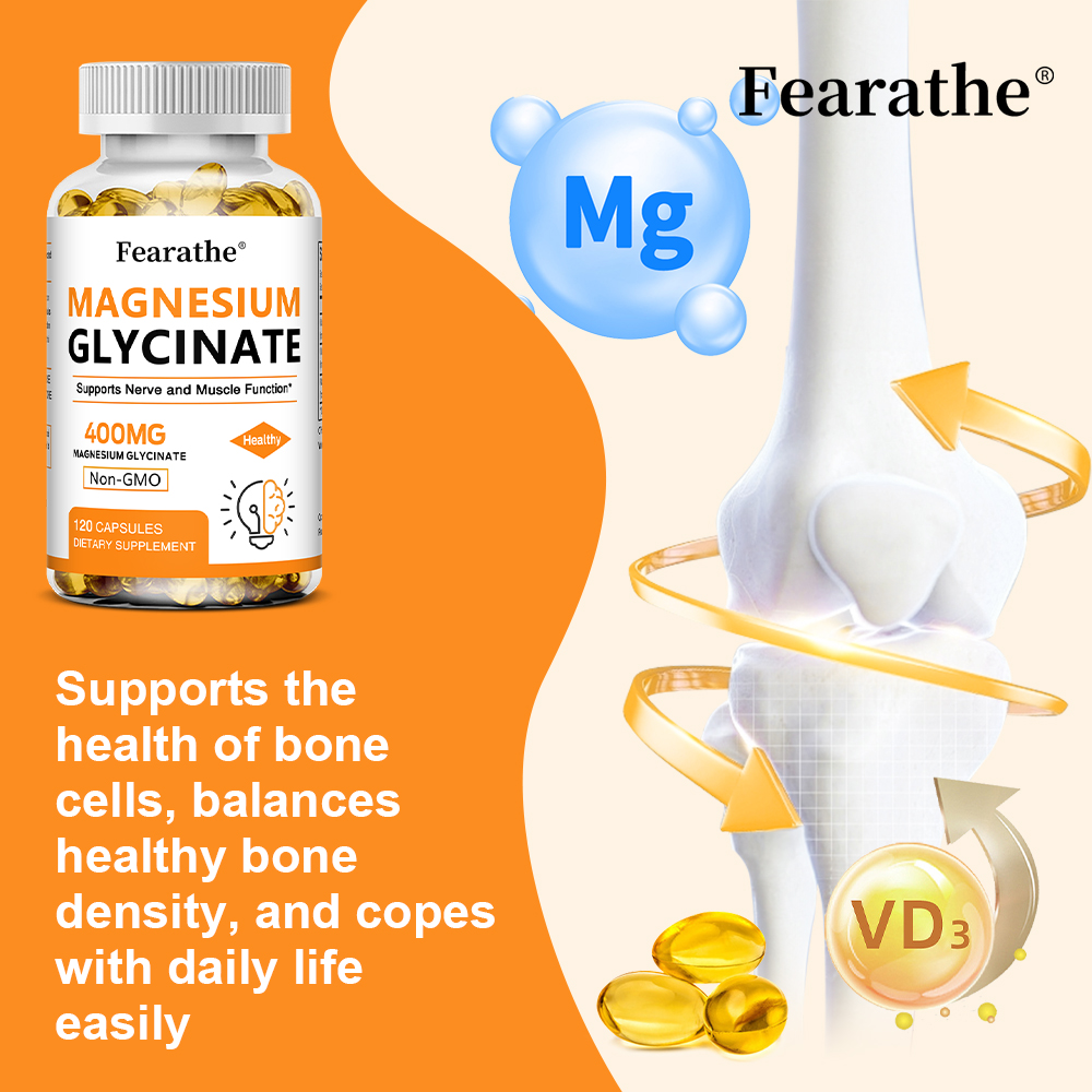 Cápsulas de Glicinato de Magné - Magnesium Glycinate Capsule avaliação e preço