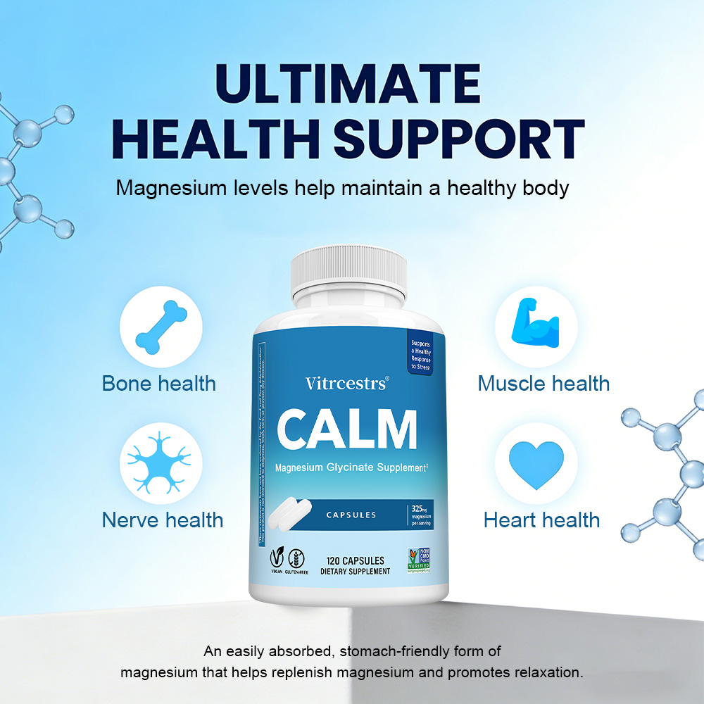 Glicinato de Magnésio - Forma  - Magnesium Glycinate Capsule avaliação e preço