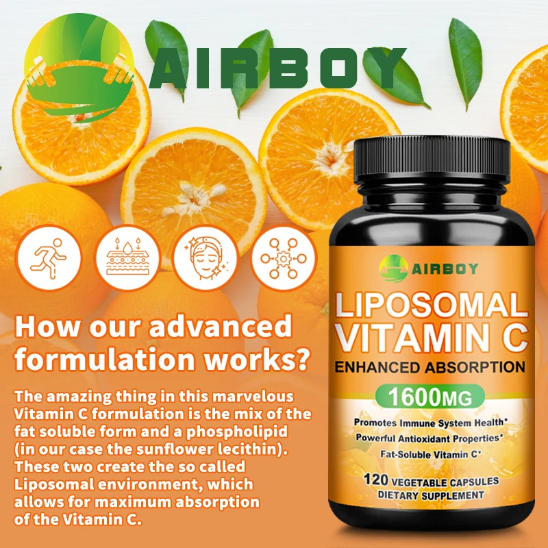Vitamina C lipossomal 1600mg - - Zinc Supplement 50Mg avaliação e preço