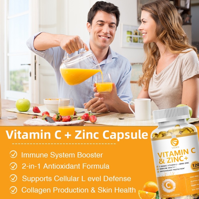 Vitakit Vitamina C 1000mg com  - Zinc Supplement 50Mg avaliação e preço