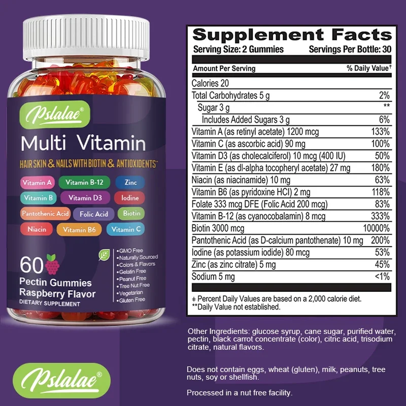 Gomas Multivitaminas - com Vit - Multivitamin Gummy Adult avaliação e preço