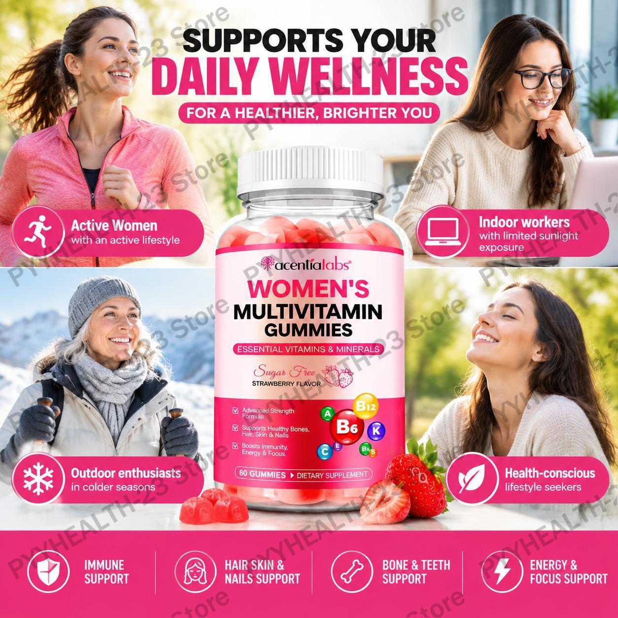 Gomas multivitamínicas para mu - Multivitamin Gummy Adult avaliação e preço