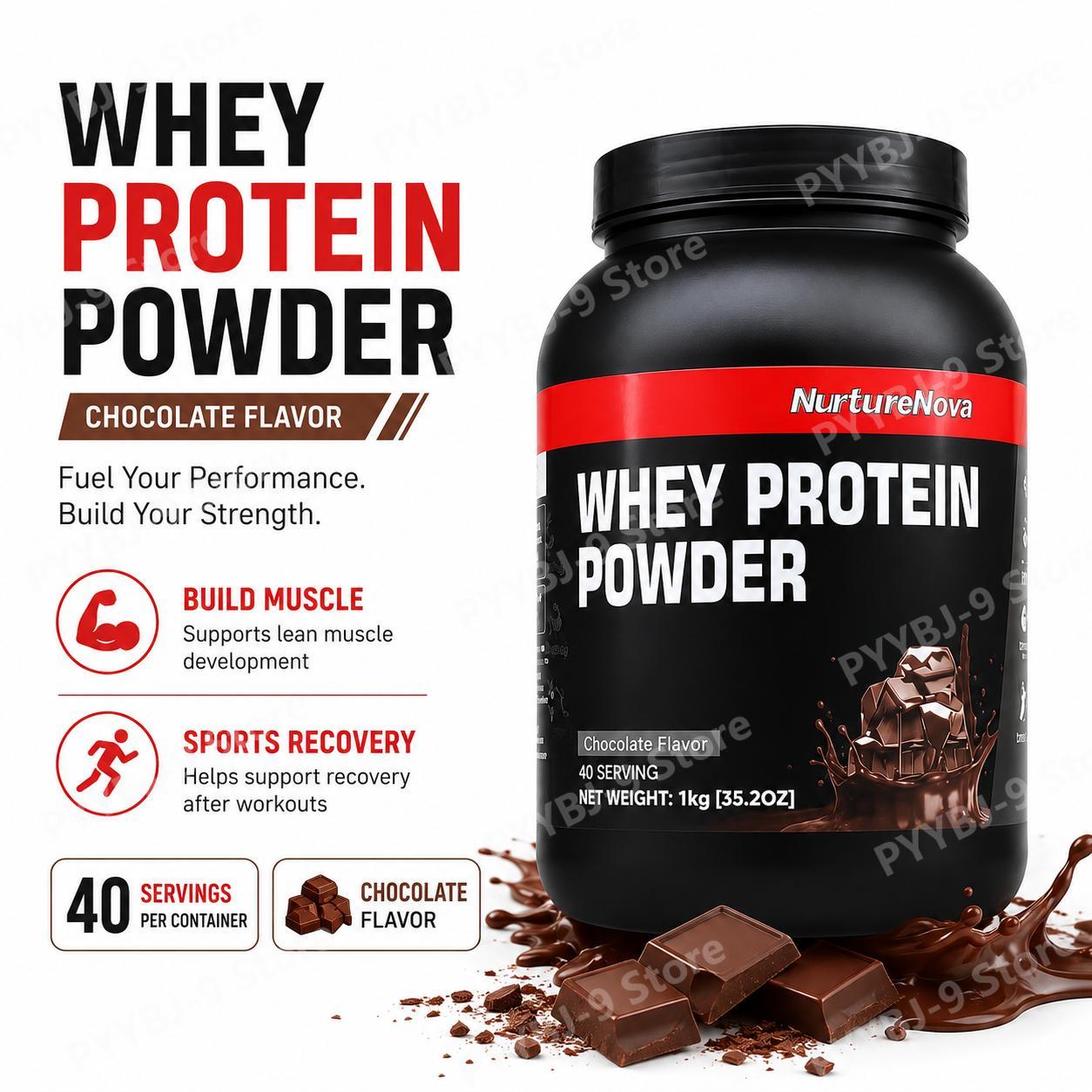 NurtureNova Whey Protein Powde - Nutrition For Fitness And Sports avaliação e preço
