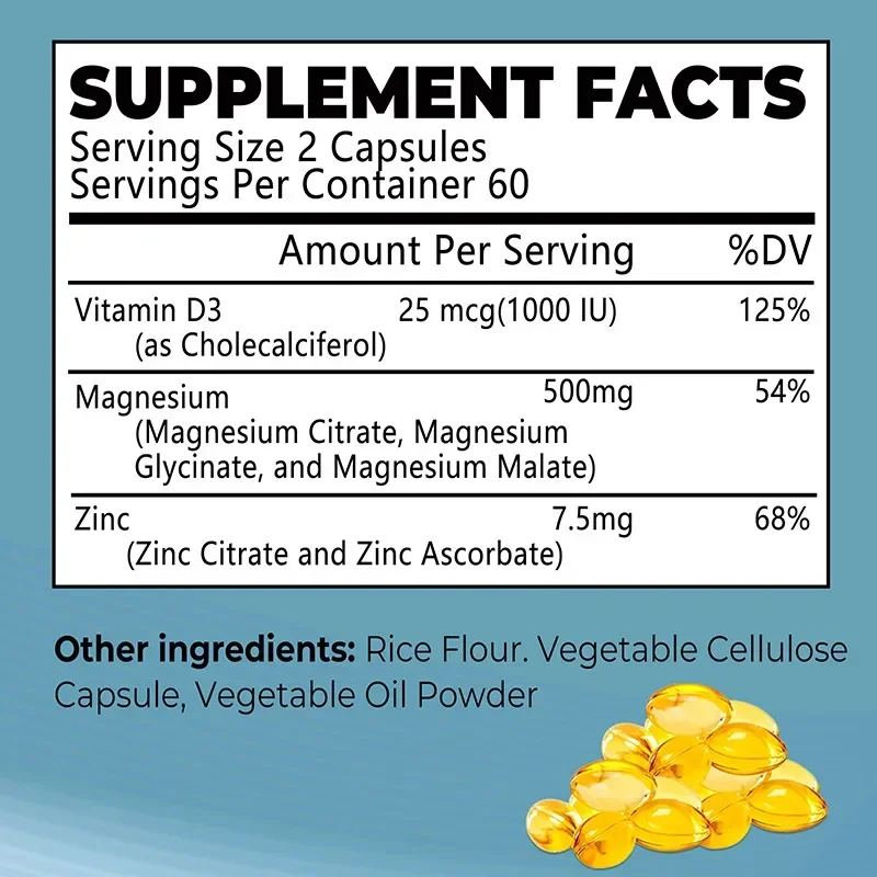 Glicinar de magnésio - Mejora  - Magnesium Glycinate Capsule avaliação e preço