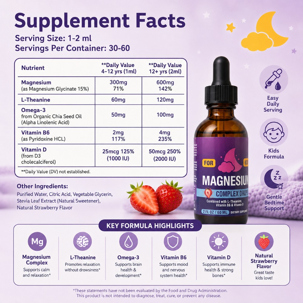 Gotas de Complexo de Magnésio  - Magnesium Glycinate Capsule avaliação e preço