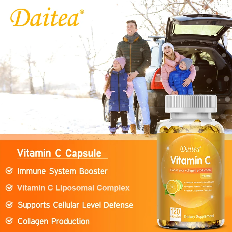 Cápsulas de vitamina C 2000 Mg - Zinc Supplement 50Mg avaliação e preço