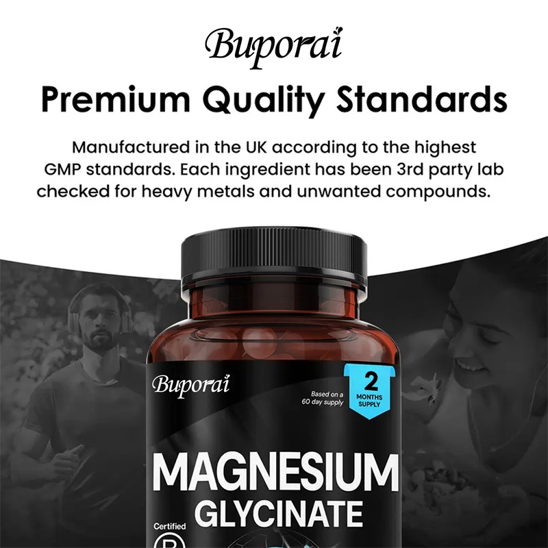 Cápsulas de glicinar de magnés - Magnesium Glycinate Capsule avaliação e preço