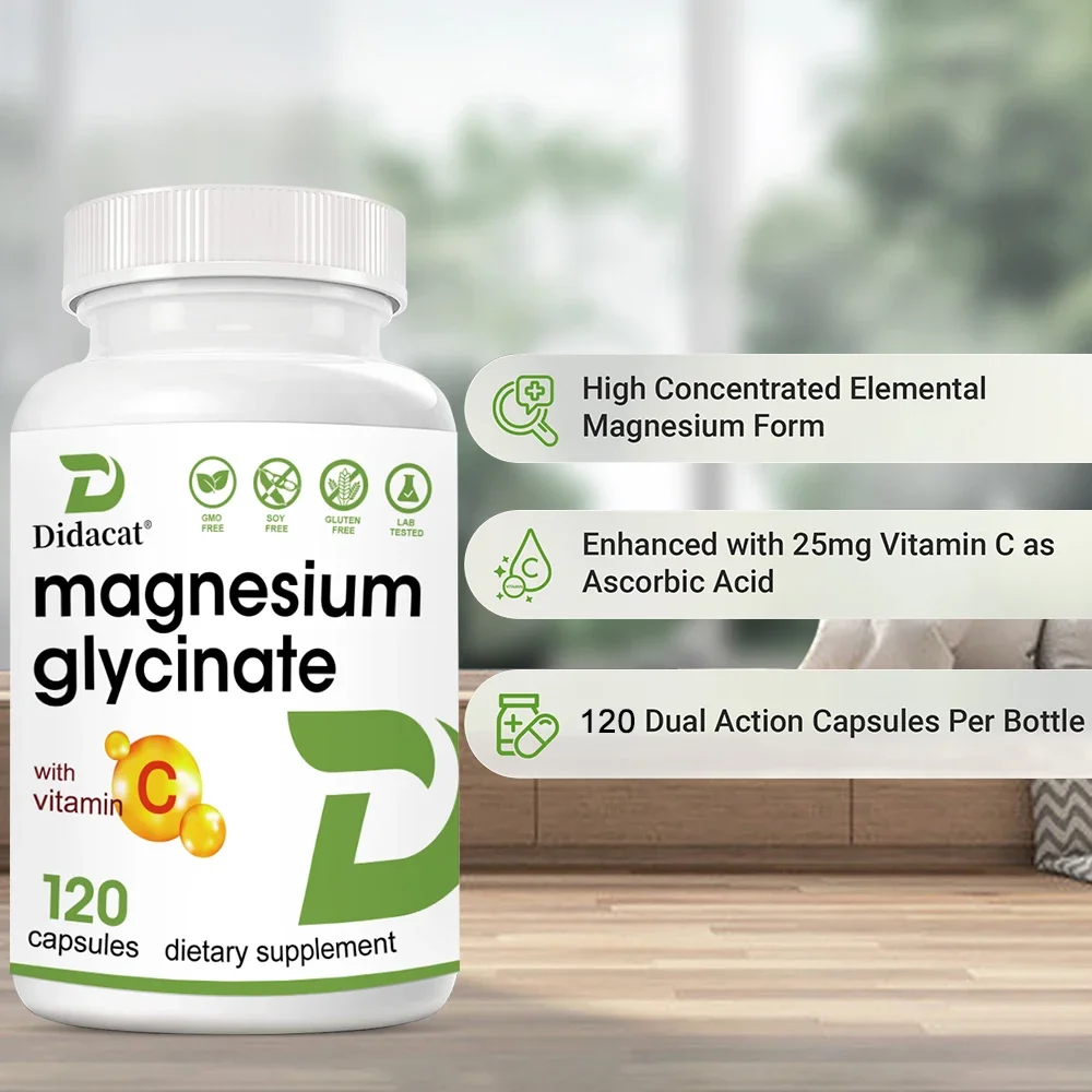 Glicinato de Magnésio 1000 Mg, - Magnesium Glycinate Capsule avaliação e preço