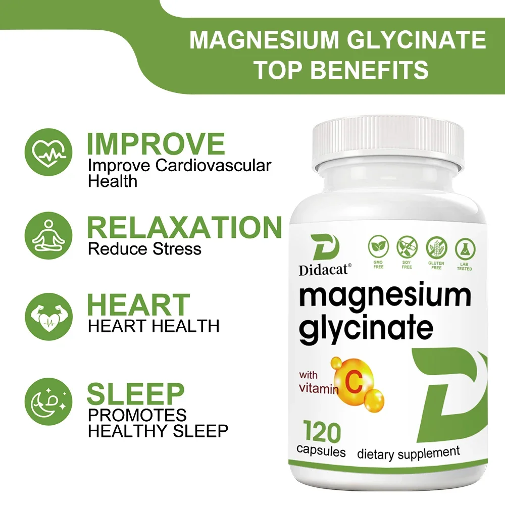 Glicinato de Magnésio 1000 Mg, - Magnesium Glycinate Capsule avaliação e preço